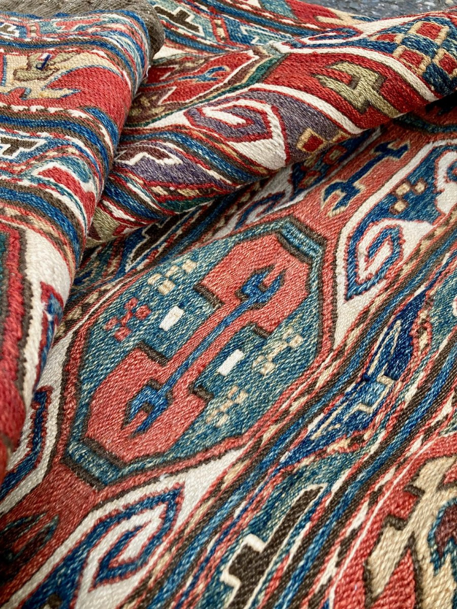 Maffrash Karabakh. Armenia. Caucasus. Circa 1850. 100 X 50 X 40 Cm-photo-4