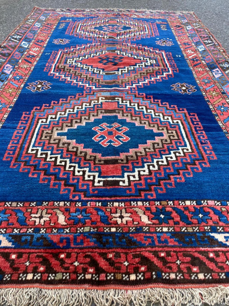 Kazakh Rug - Caucasus. Early 20th Century. 215 X 136 Cm-photo-3