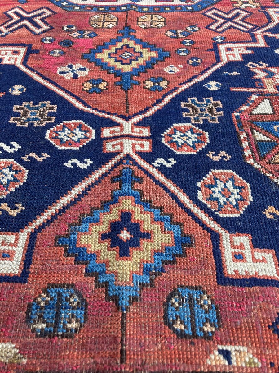 Kuba Rug. Caucasus. Late 19th Century. 270 X 135 Cm-photo-5