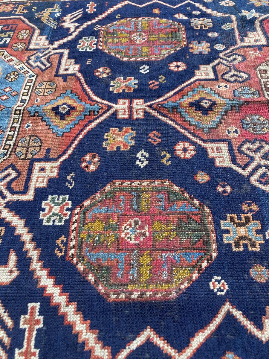 Kuba Rug. Caucasus. Late 19th Century. 270 X 135 Cm-photo-8
