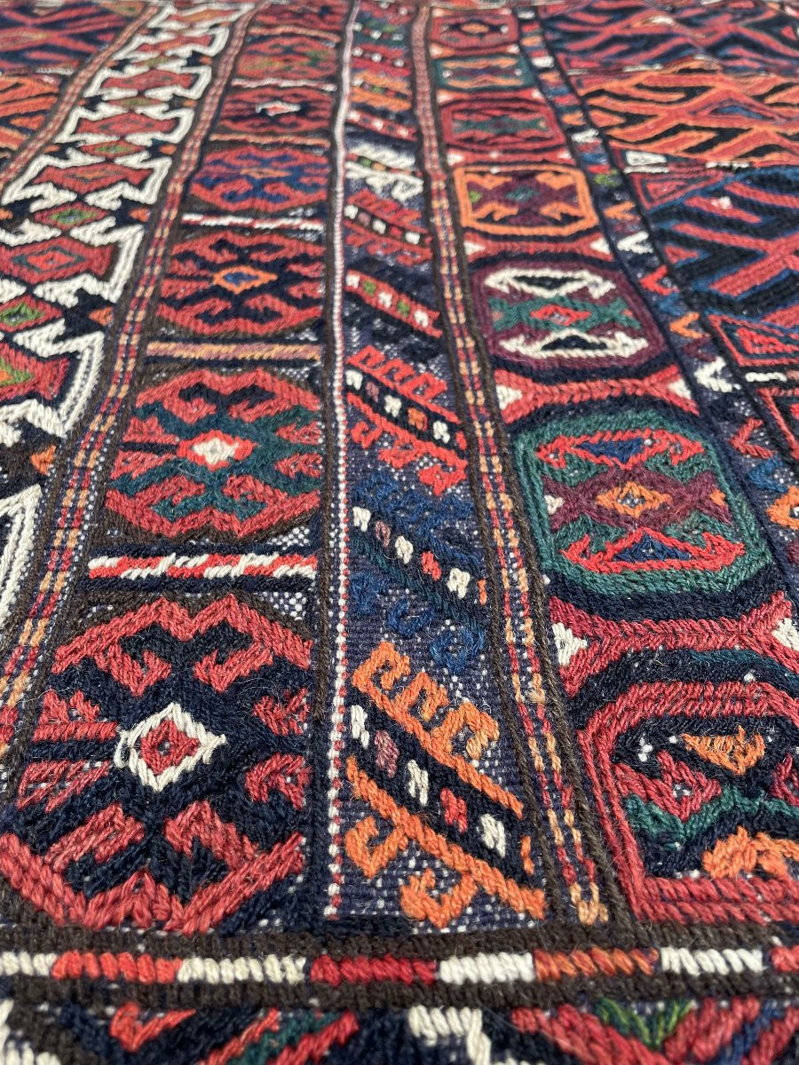 Sumak Rug. Kocan. Iran. 200 X 107 Cm-photo-4