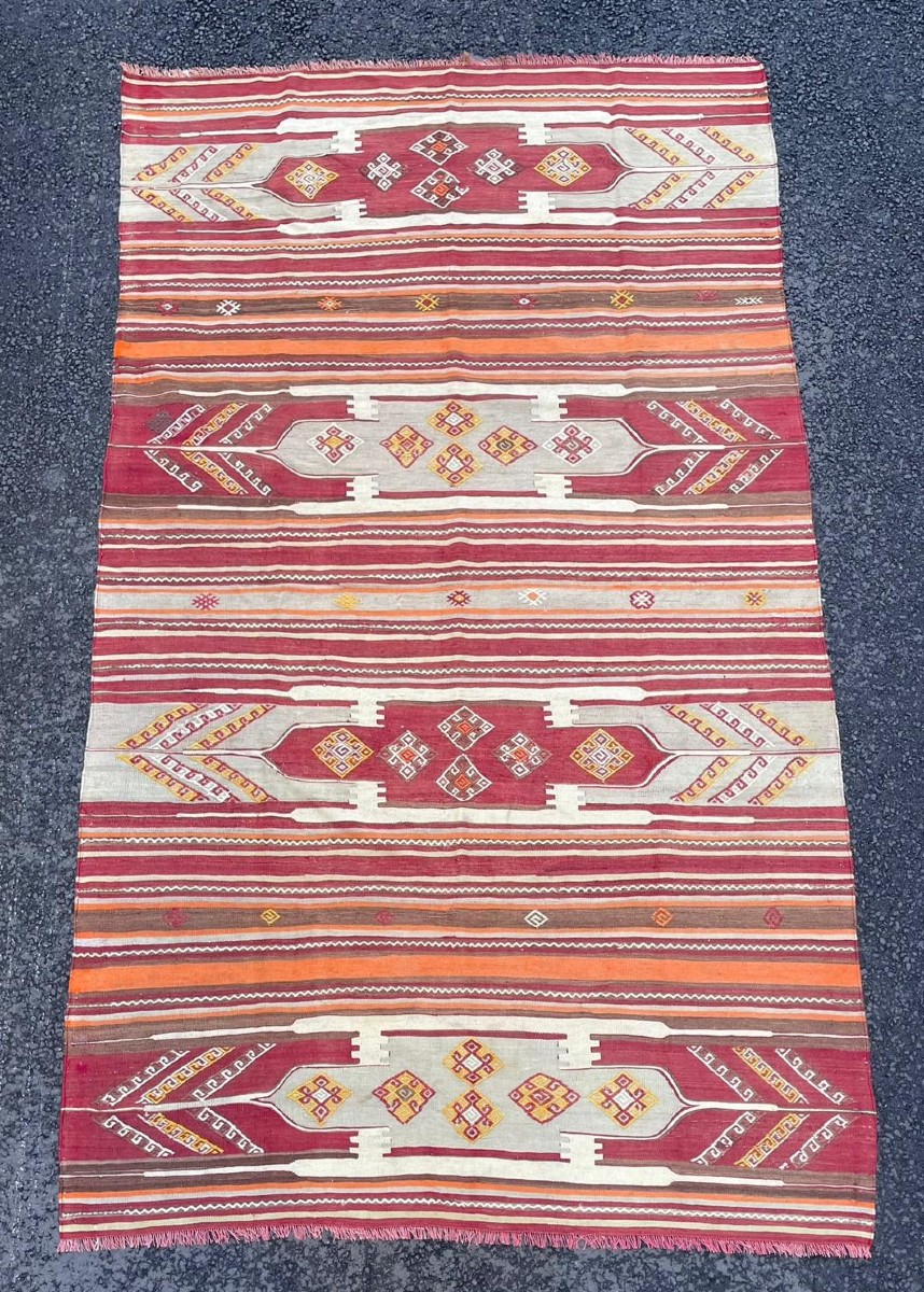 Kilim. Sivas. Anatolia. Circa 1930. 270 X 160 Cm