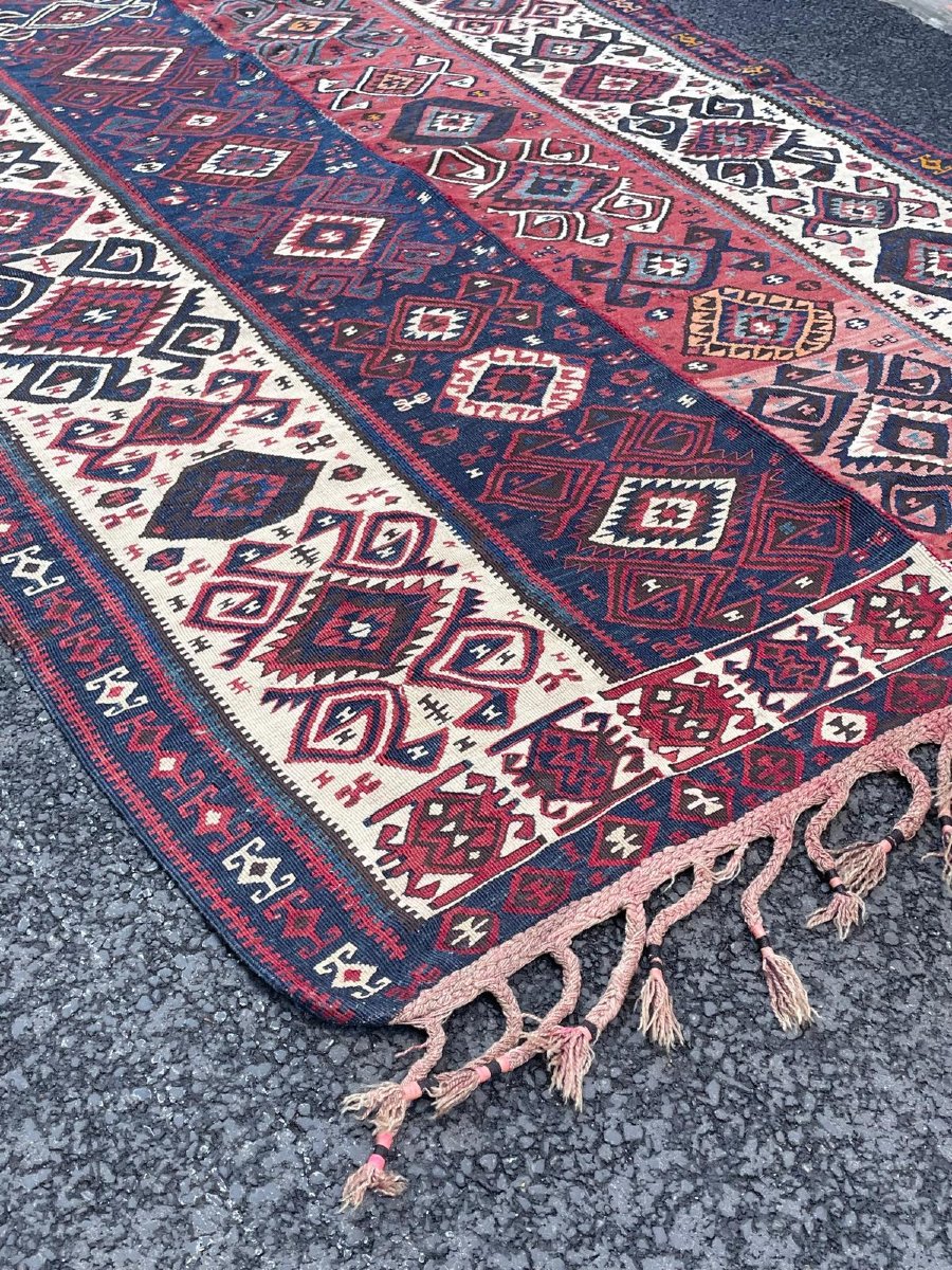 Kilim Van - Hakkari. Anatolia. Circa 1900. 237 X 167 Cm-photo-2