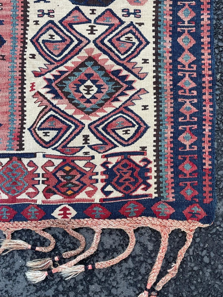 Kilim Van - Hakkari. Anatolia. Circa 1900. 237 X 167 Cm-photo-1