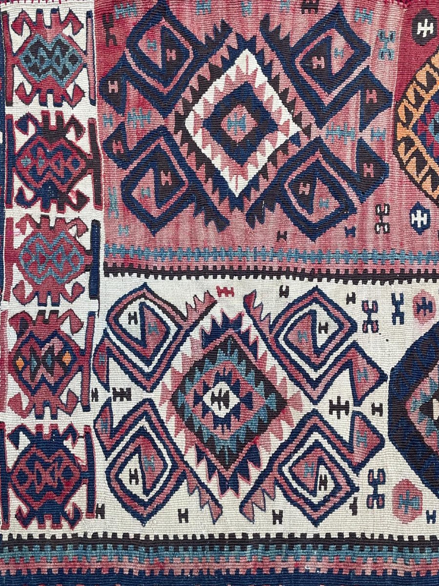 Kilim Van - Hakkari. Anatolia. Circa 1900. 237 X 167 Cm-photo-2