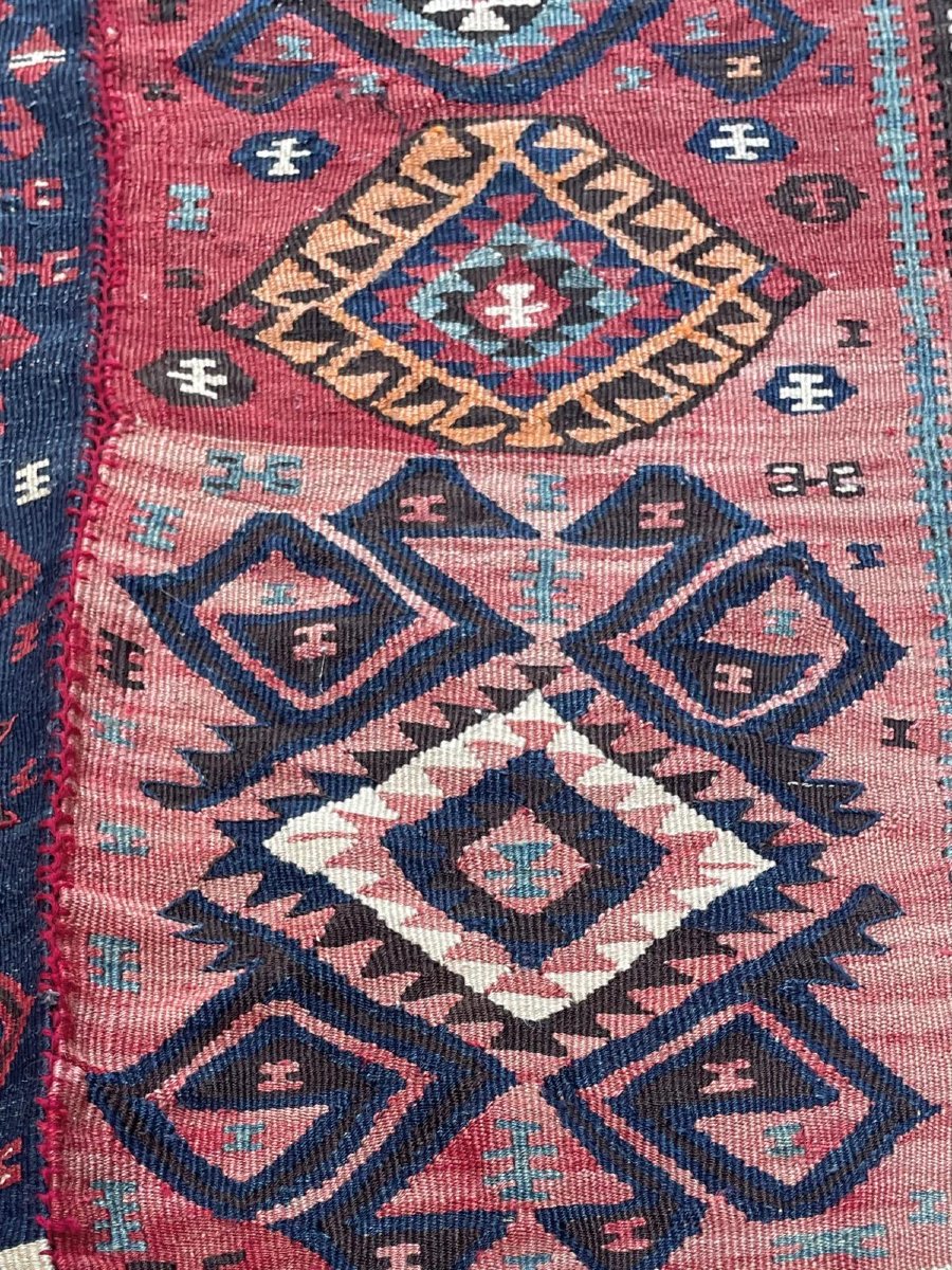 Kilim Van - Hakkari. Anatolia. Circa 1900. 237 X 167 Cm-photo-4