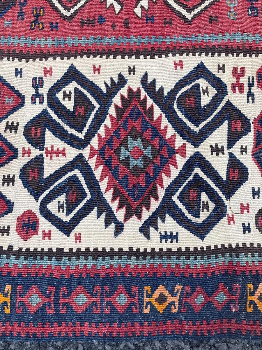 Kilim Van - Hakkari. Anatolia. Circa 1900. 237 X 167 Cm-photo-5