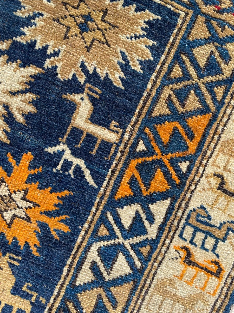 Shirvan Rug. Caucasus. Late 19th Century. 142 X 88 Cm-photo-3