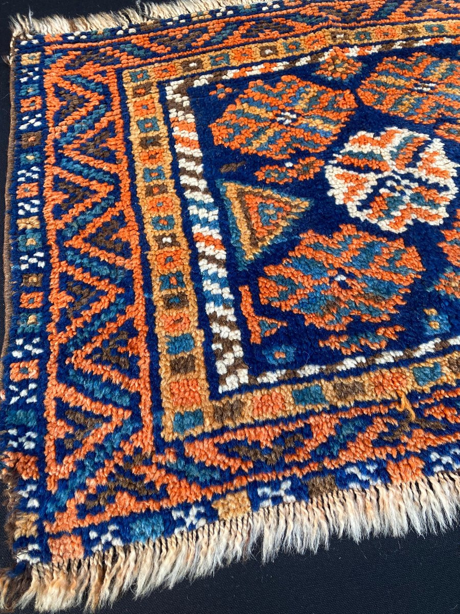 Tapis Qashqai. Perse. Circa 1900. 63 x 50 cm-photo-2