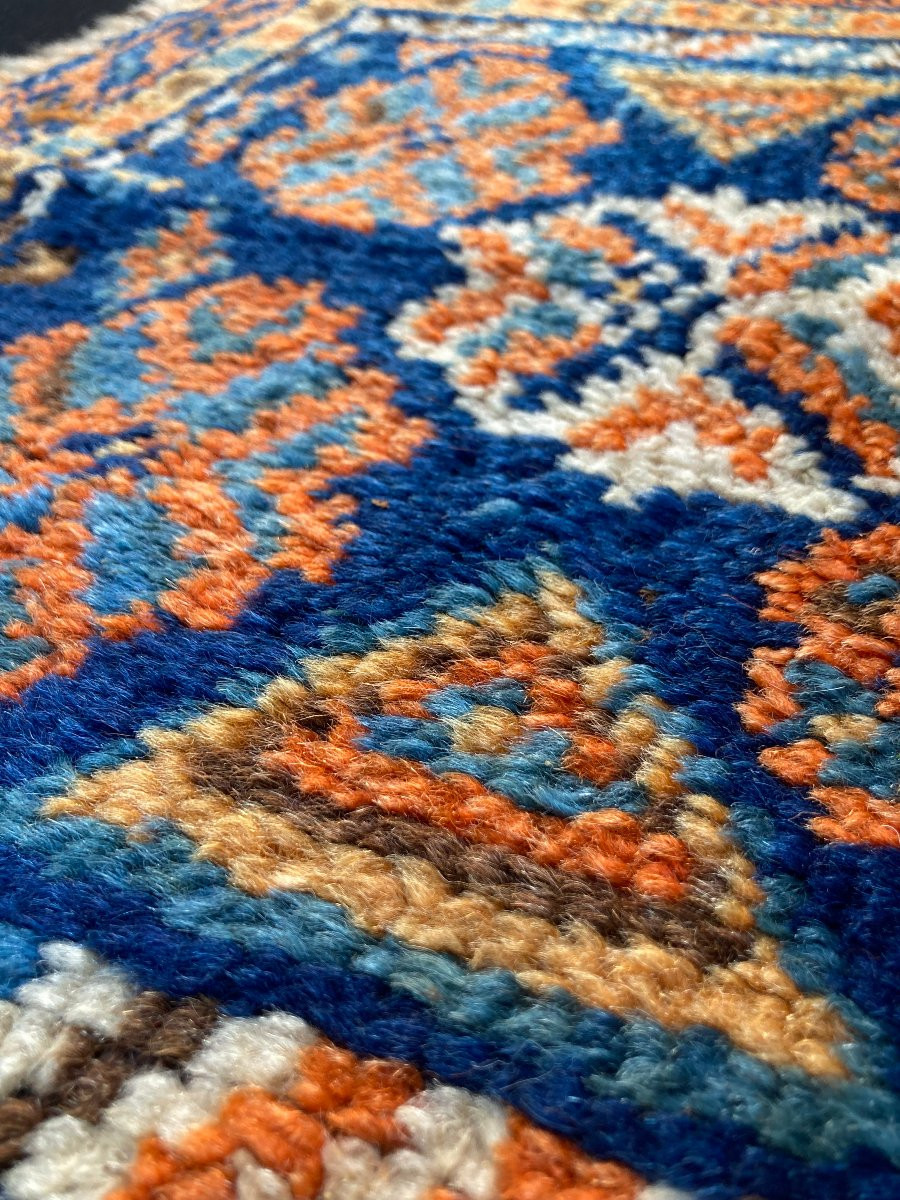 Tapis Qashqai. Perse. Circa 1900. 63 x 50 cm-photo-1