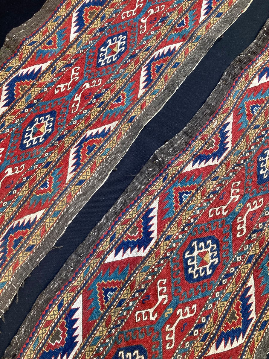 Ensemble complet 4 panneaux de Maffrash Karabakh. Caucase. Circa 1880