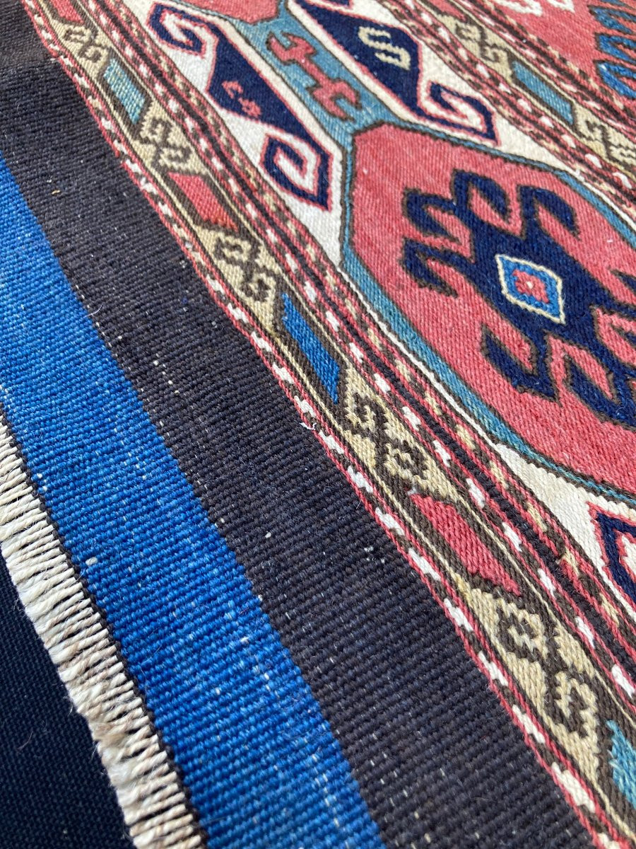 2 grands panneaux Maffrash Karabakh. Circa 1820. 96 x 50 cm -photo-3