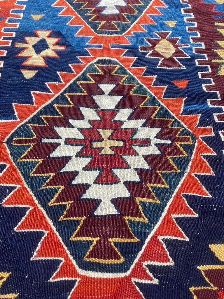 Anatolian Kilim. 1970s. 295 X 175 Cm-photo-3