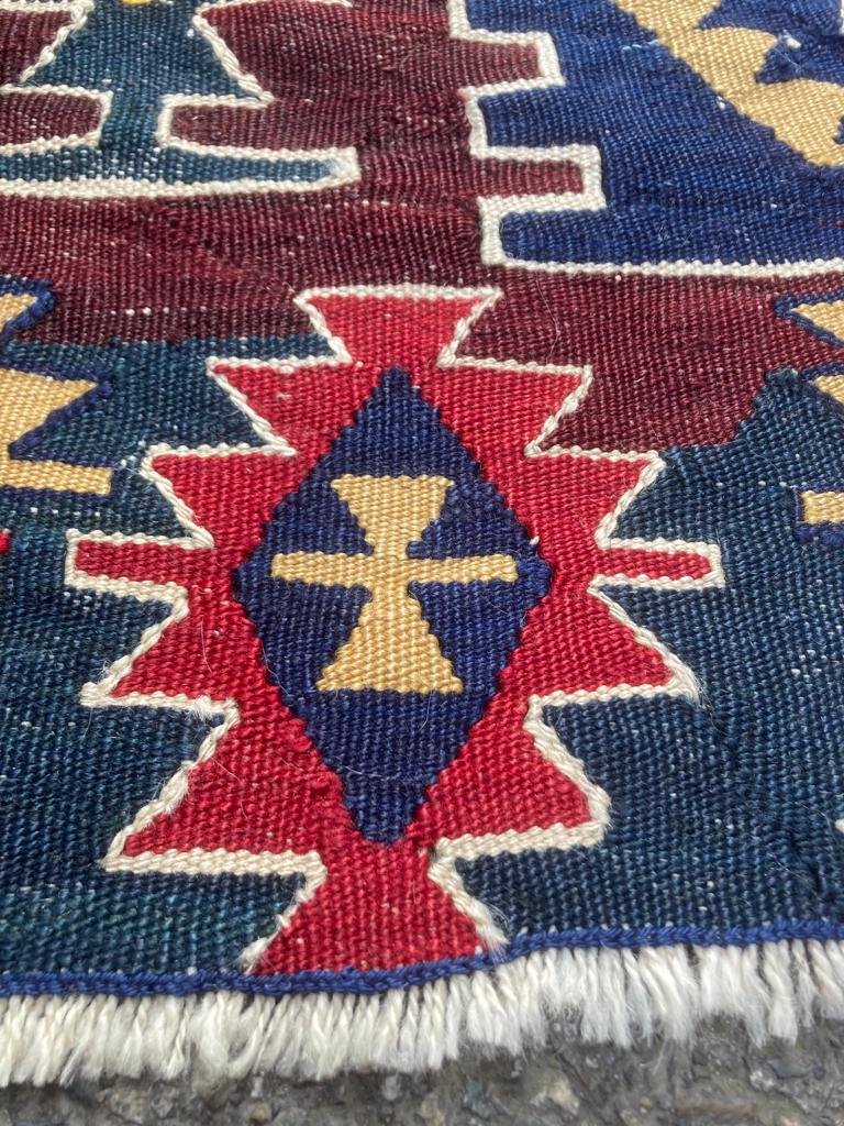 Anatolian Kilim. 1970s. 295 X 175 Cm-photo-4