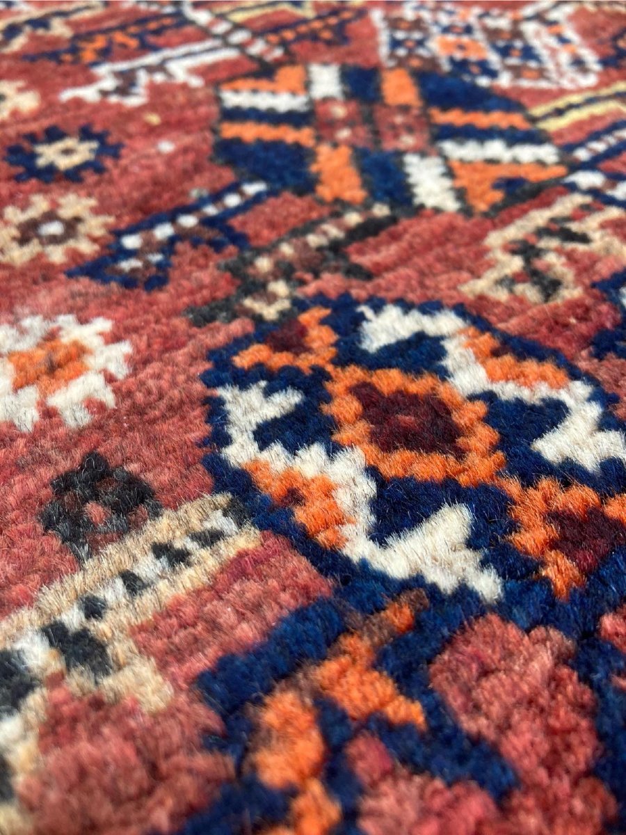 Tapis Shiraz - Perse. Début 20 ième. 360 x 133 cm-photo-6