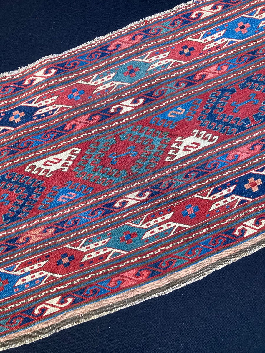 Maffrash Karabag Caucasus. Circa 1850. 103 X 50 Cm-photo-3