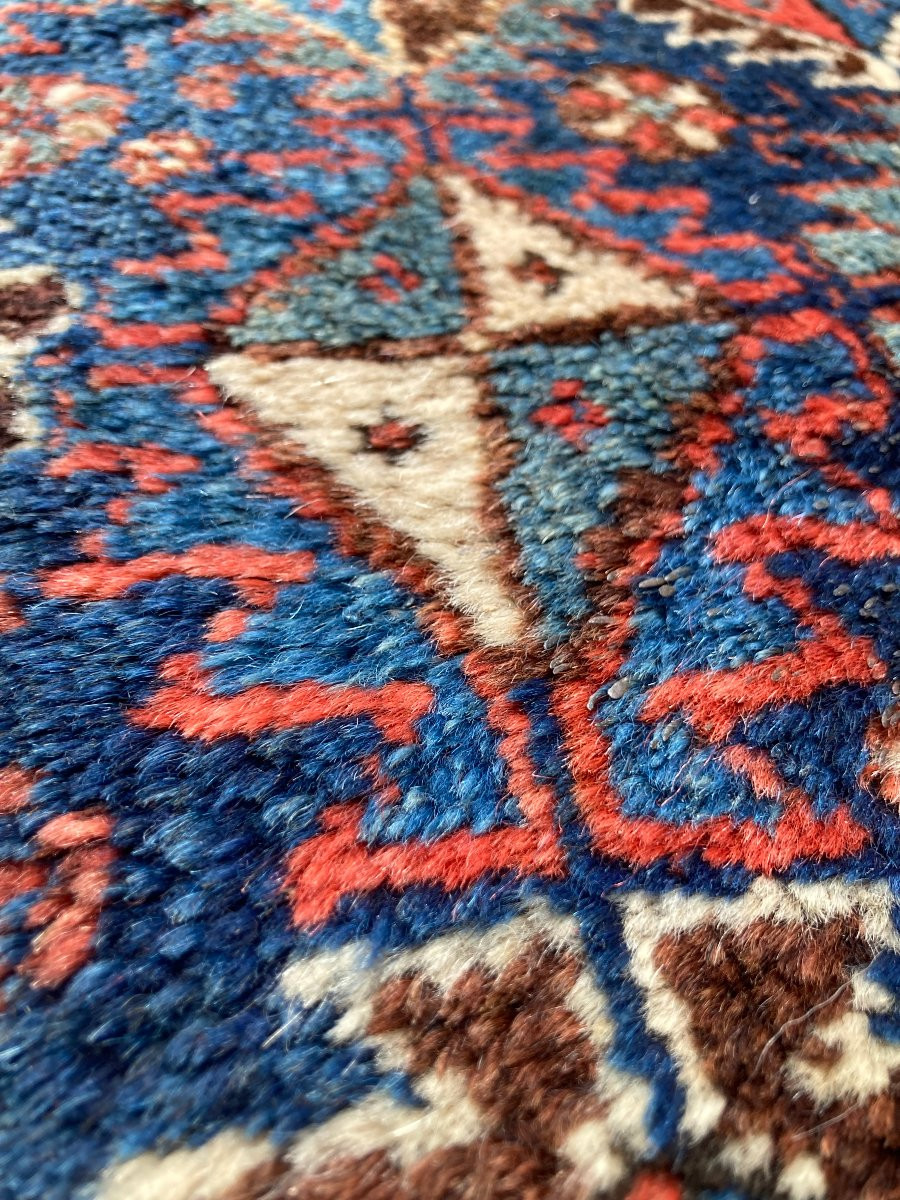 Khorjin / Satchel Face. Qashqai. Persian. Circa 1900. 76 X 72 Cm-photo-2