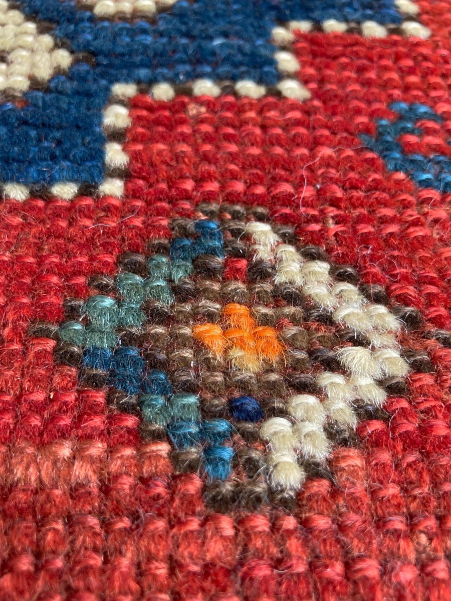 Tapis Karabakh. Caucase du Sud. Circa 1880. 200 x 116 cm-photo-3