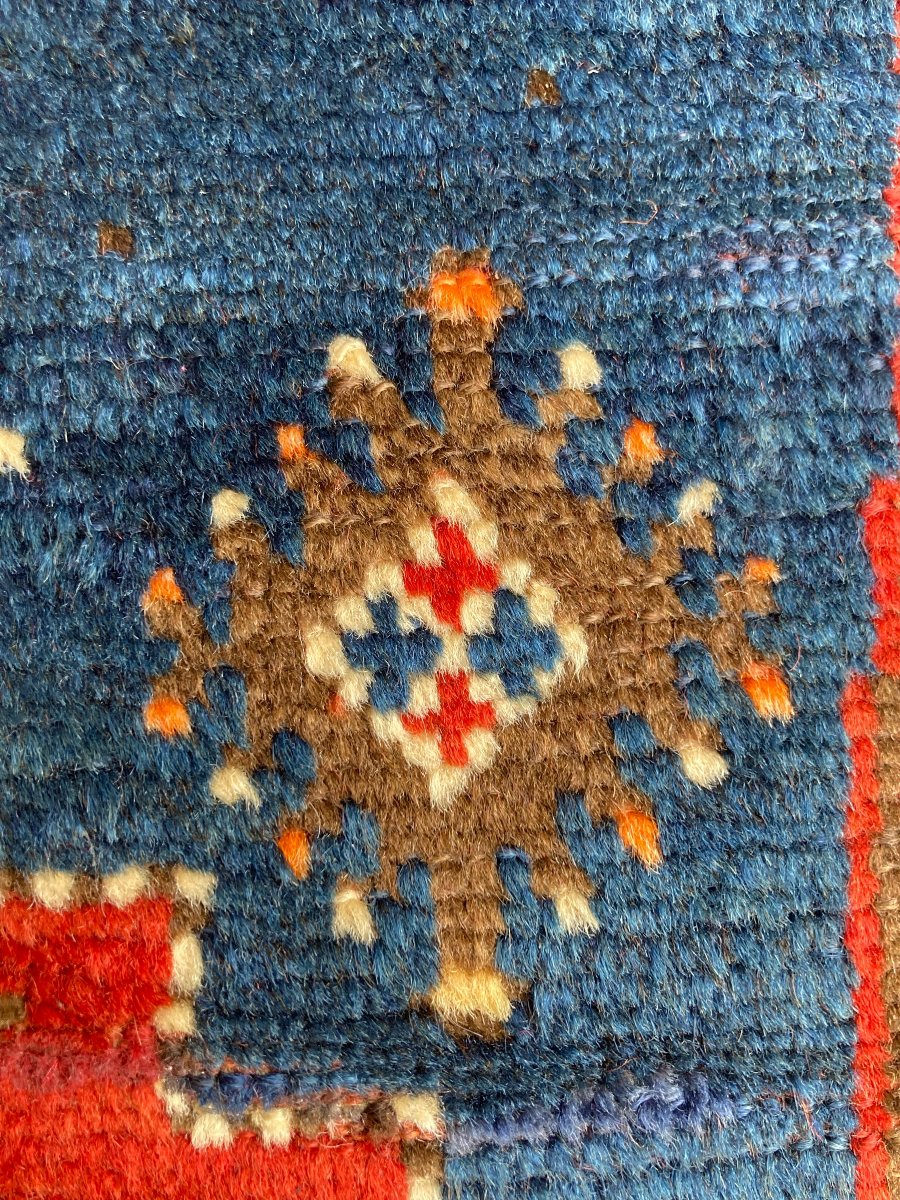 Tapis Karabakh. Caucase du Sud. Circa 1880. 200 x 116 cm-photo-5