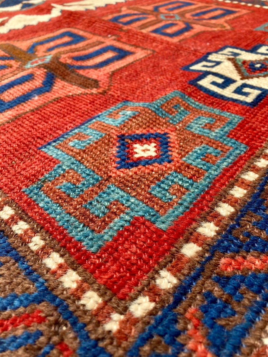 Kurdish Rug - Anatolia. Circa 1880. 305 X 112 Cm