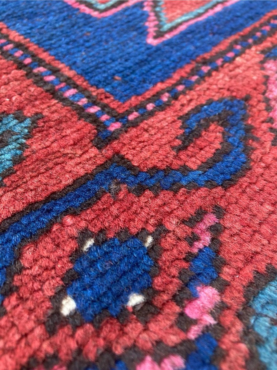 Caucasian Rug. Kazakh Motifs. Circa 1880. 203 X 127 Cm-photo-4