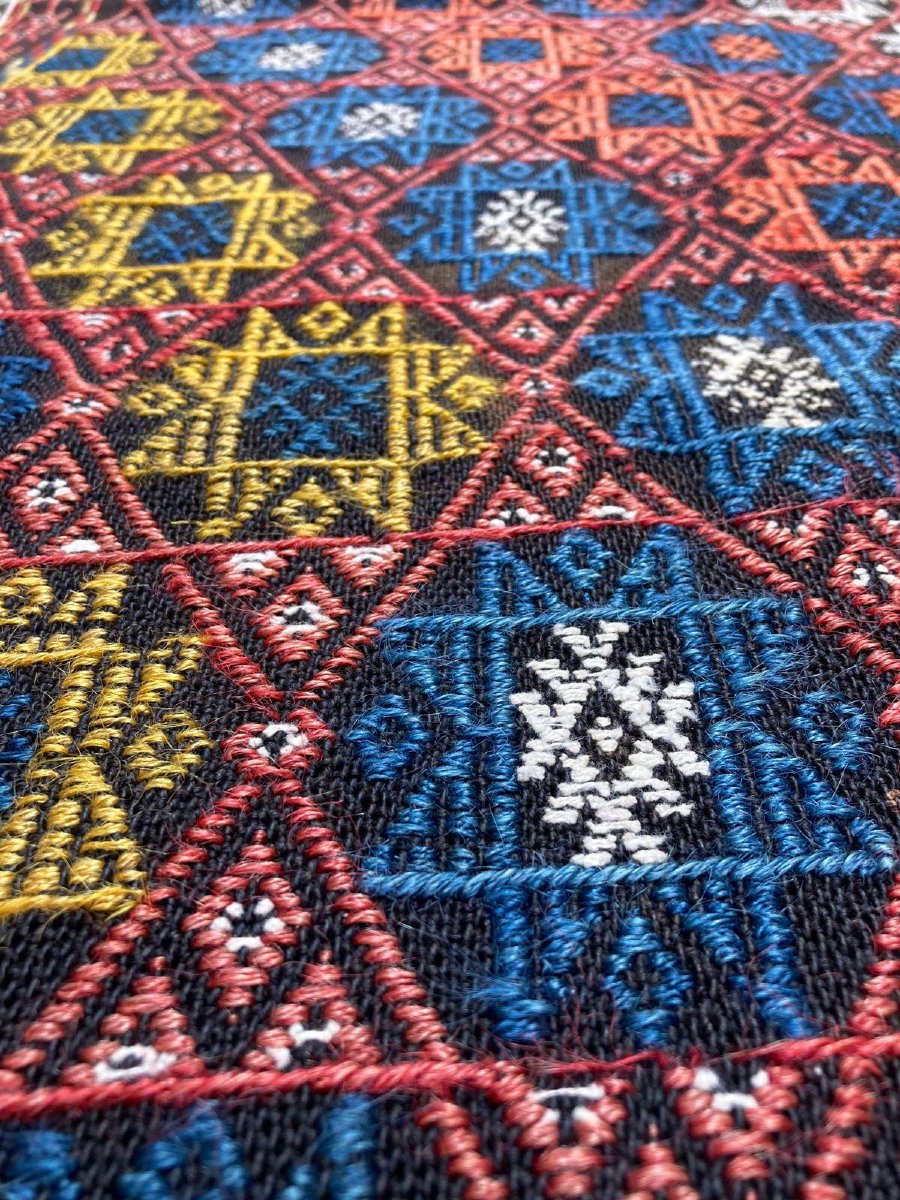 Kilim Yildiz Maraş. Anatolie. Circa 1900 / 1920. 310 x 65 cm-photo-4