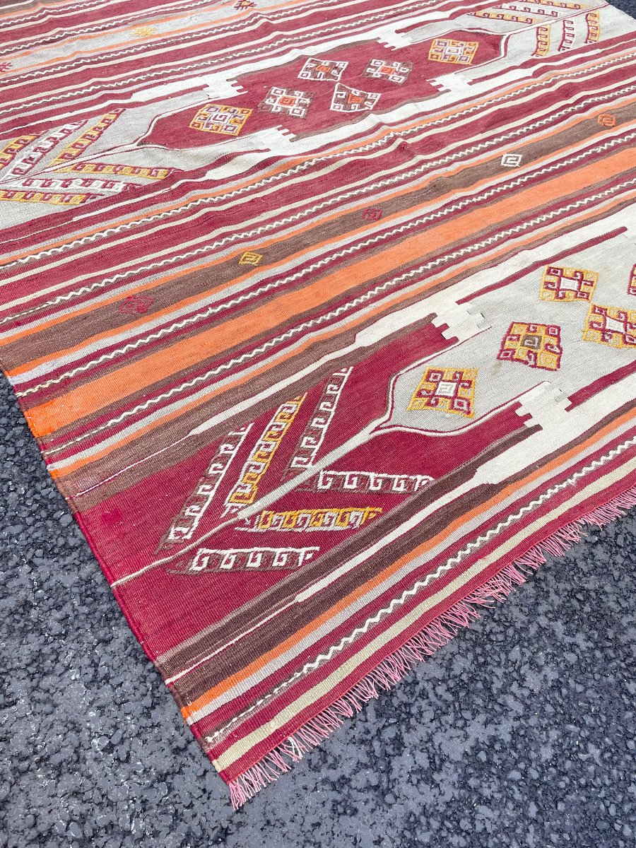 Kilim Sivas. Anatolie. Circa 1930. 270 x 160 cm-photo-2