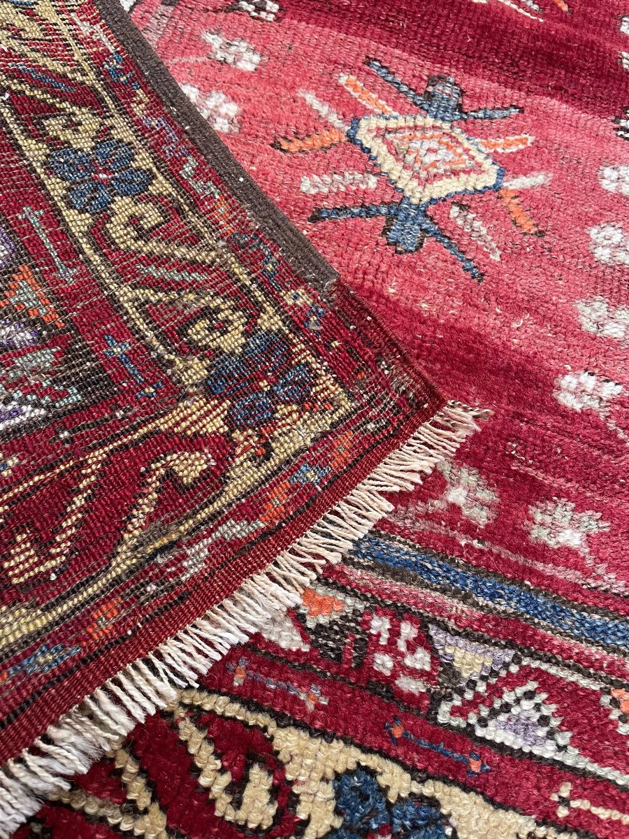 Tapis de prière antique. Konya. Anatolie. Circa 1880. 125 x 74 cm-photo-3