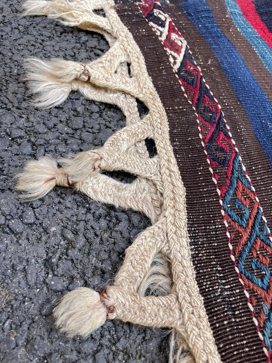 Kilim - Corridor. Adiyaman. Anatolia. Circa 1880. 285 X 65 Cm-photo-1