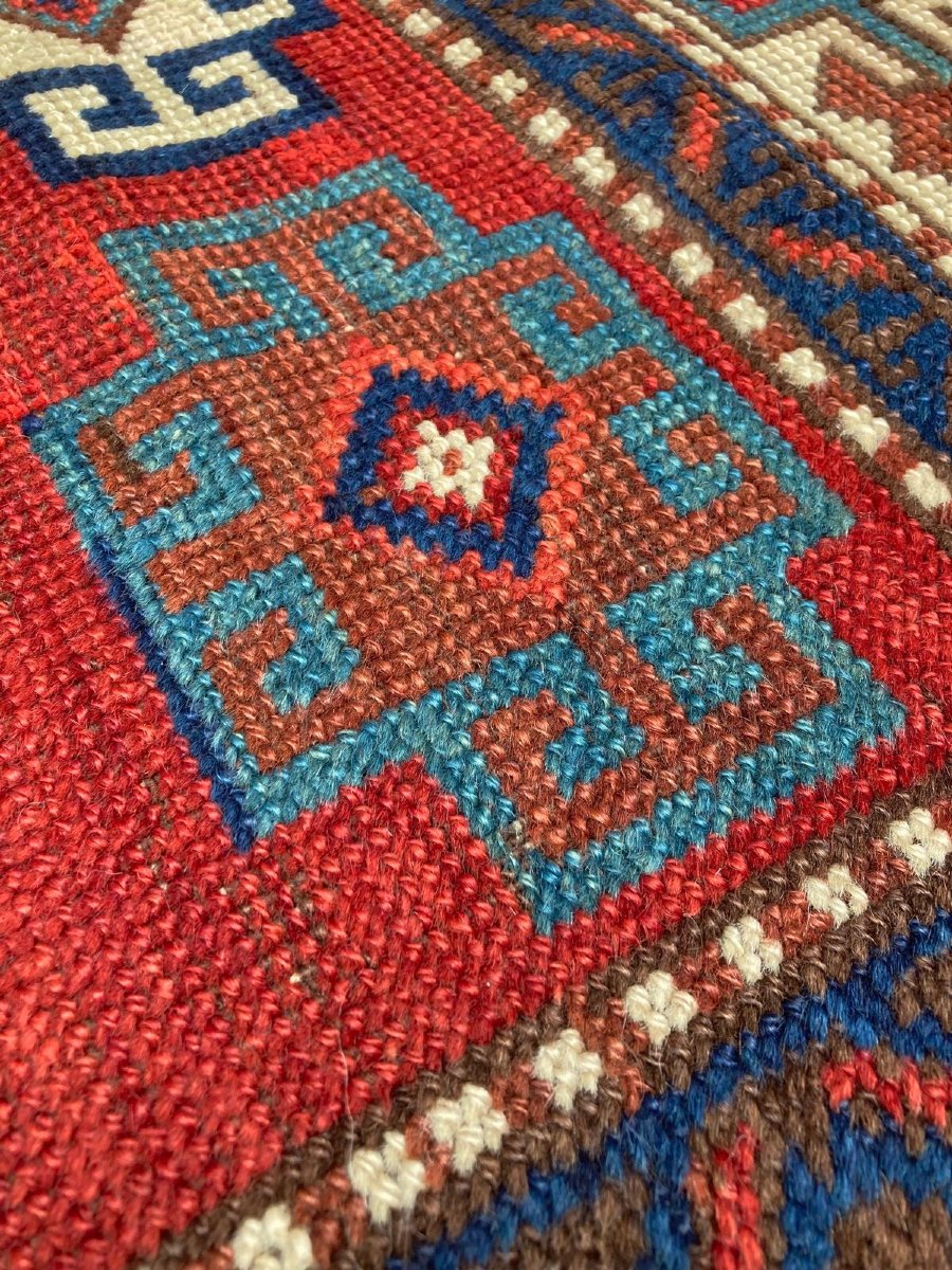 Tapis Kurde - Anatolie. Circa 1880.  305 x 112 cm-photo-3