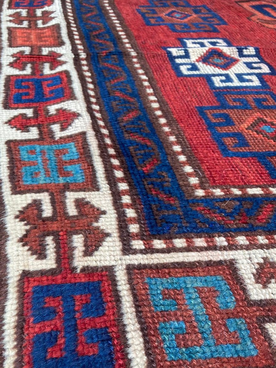 Tapis Kurde - Anatolie. Circa 1880.  305 x 112 cm-photo-4