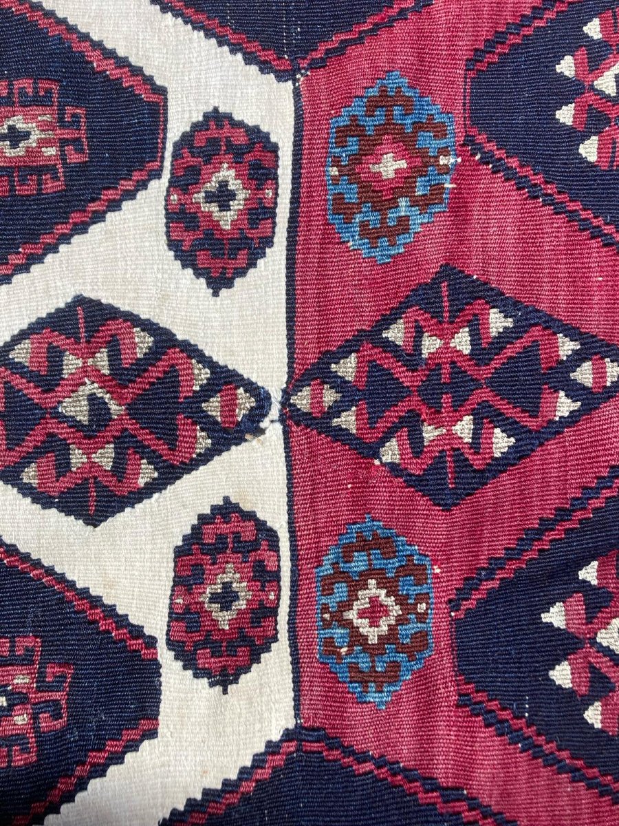 Kilim From Malatya/anatolia. Circa 1880. Museum Piece. 400 X 86 Cm-photo-3