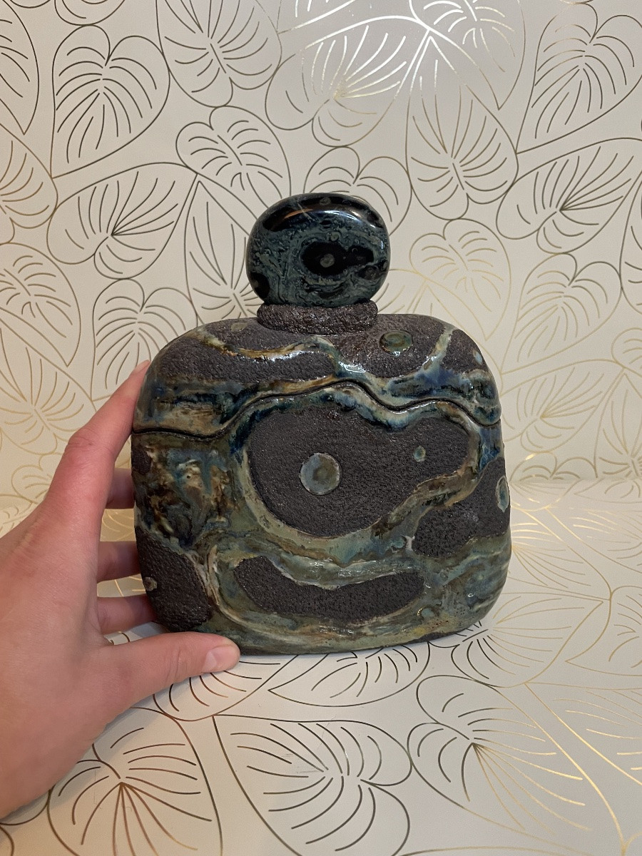 « Nuit d’automne » Céramique Claude Agier Mollinari-photo-1