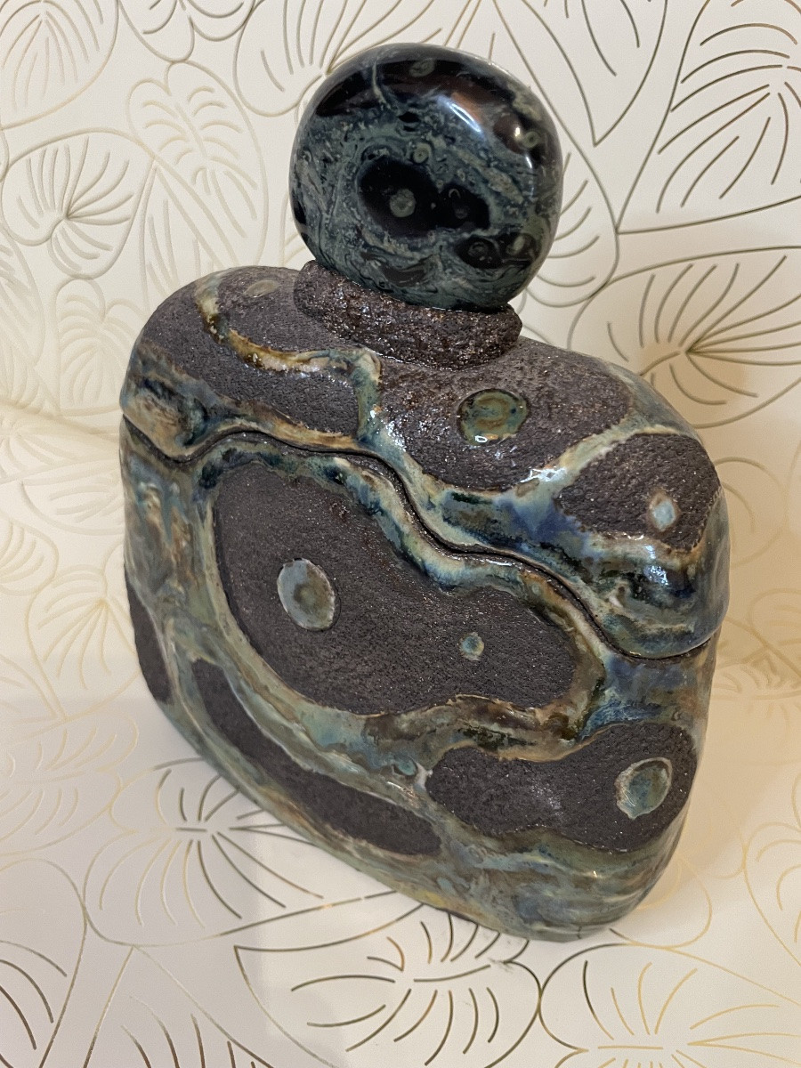 « Nuit d’automne » Céramique Claude Agier Mollinari-photo-2