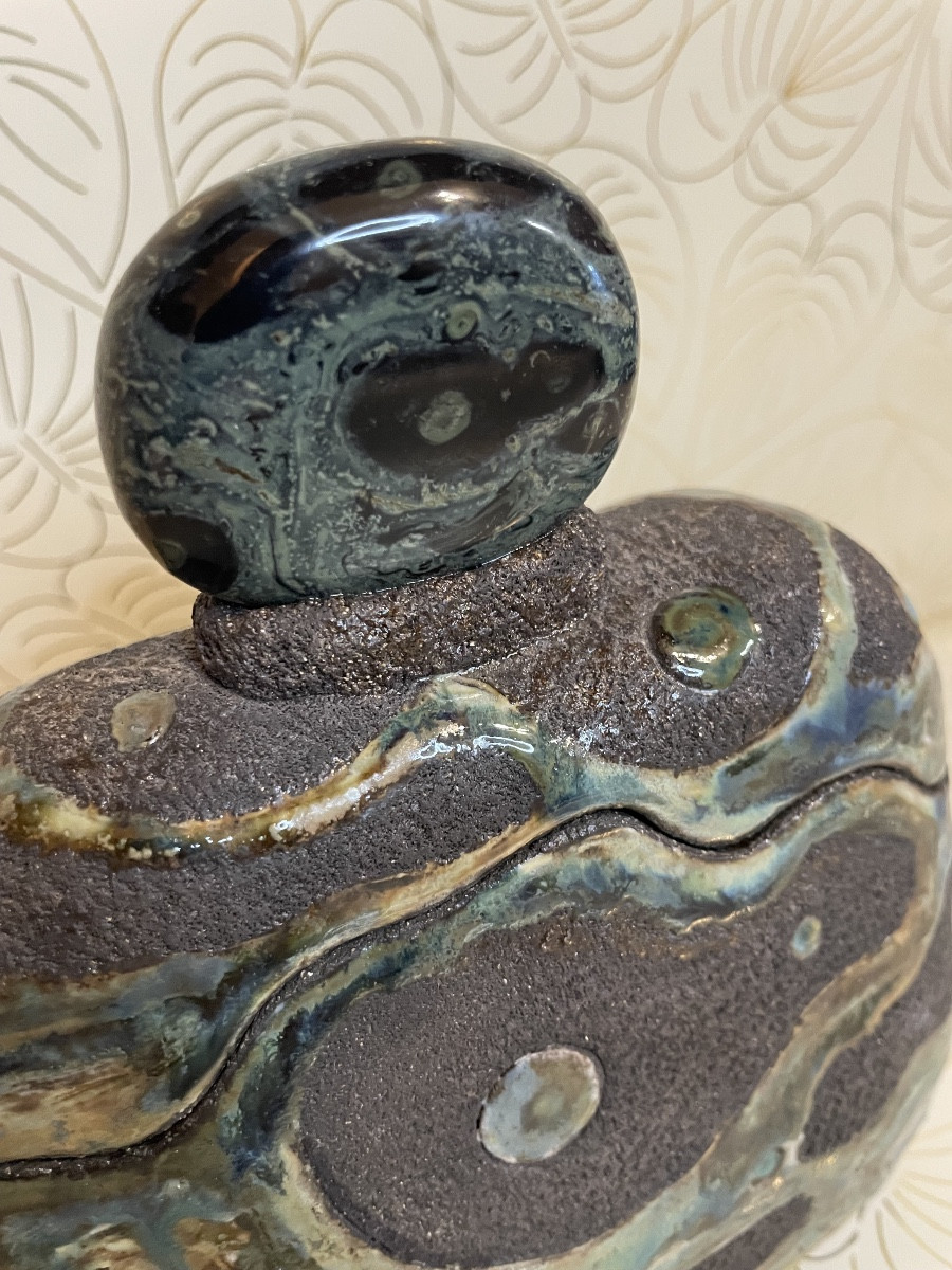 « Nuit d’automne » Céramique Claude Agier Mollinari