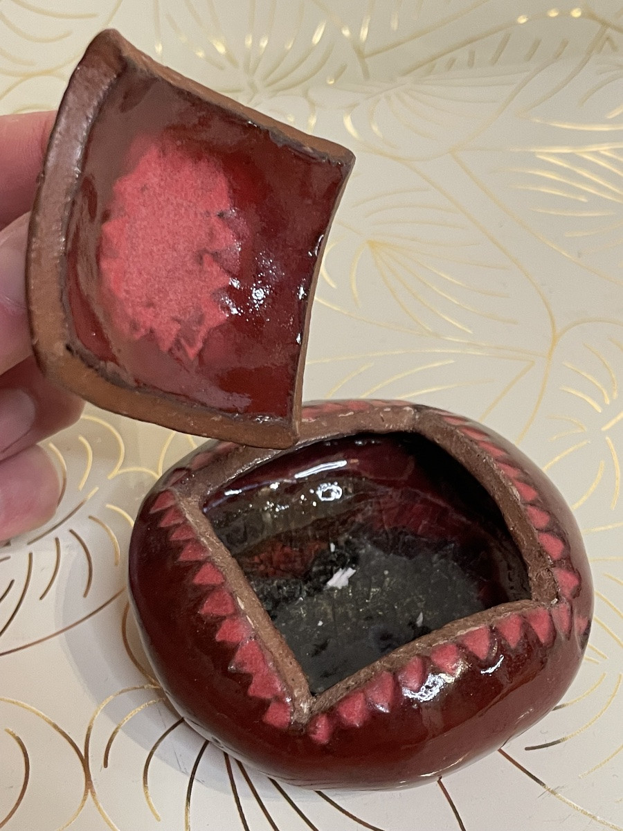 “raspberry” Ceramic Claude Agier Mollinari -photo-2