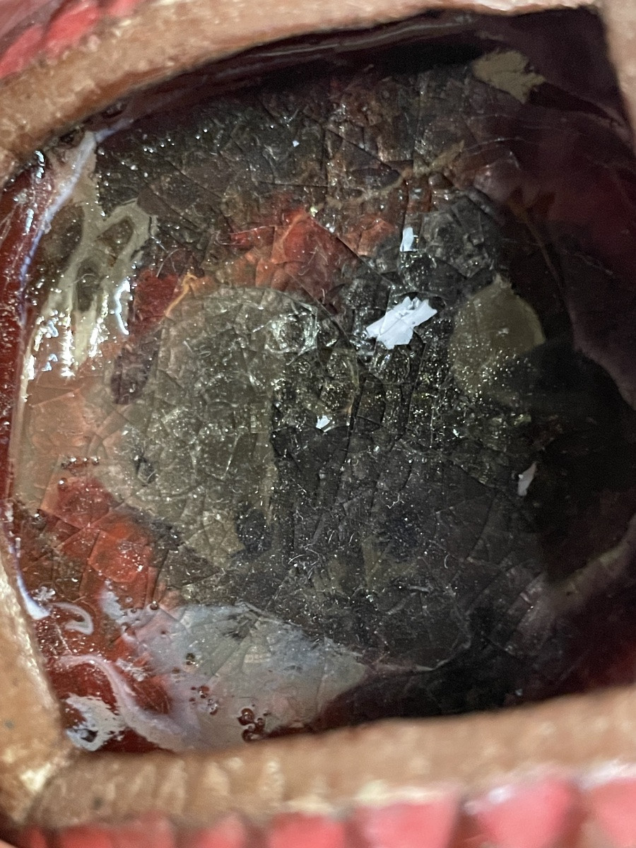 “raspberry” Ceramic Claude Agier Mollinari -photo-3