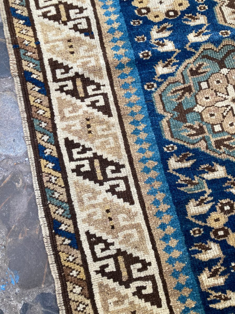 Shirvan Rug - Caucasus. Circa 1880. 155 X 101 Cm-photo-4