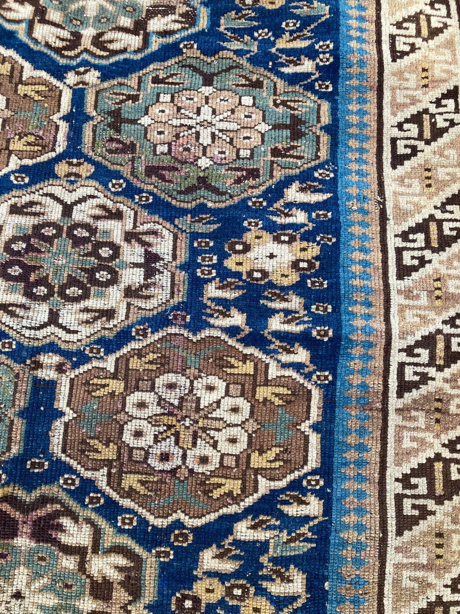 Shirvan Rug - Caucasus. Circa 1880. 155 X 101 Cm-photo-2