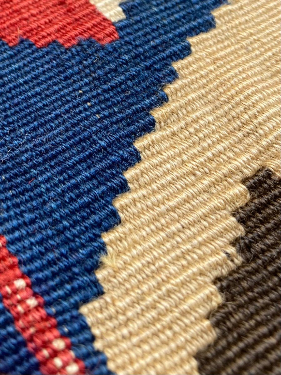 Kazakh Kilim. Caucasus. Circa 1880. 240 X 167 Cm-photo-6