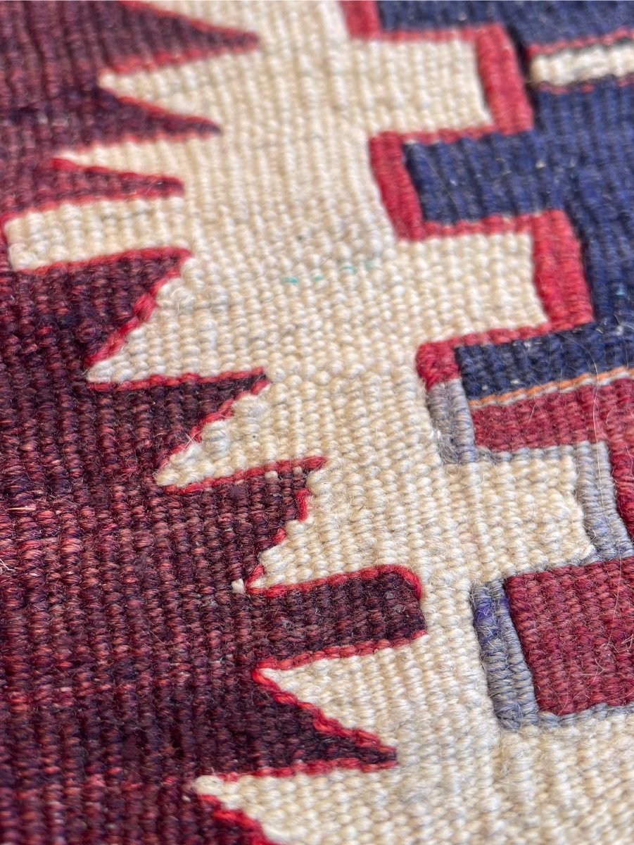 Kilim Avshar. Anatolie. Circa 1950. 140 x 116 cm-photo-5