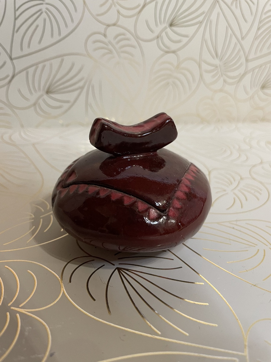 « Framboise » Céramique Claude Agier Mollinari -photo-2