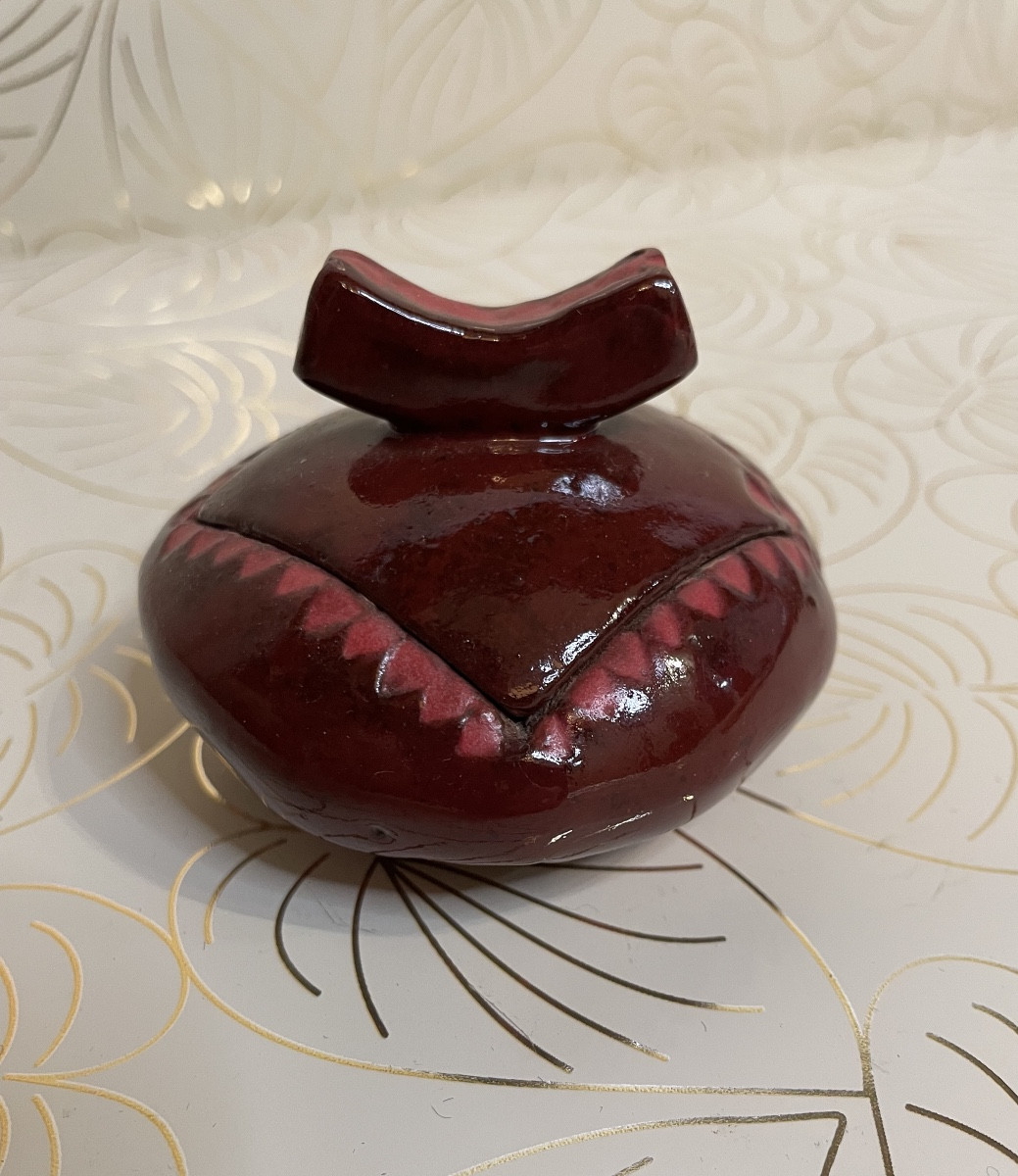 « Framboise » Céramique Claude Agier Mollinari 