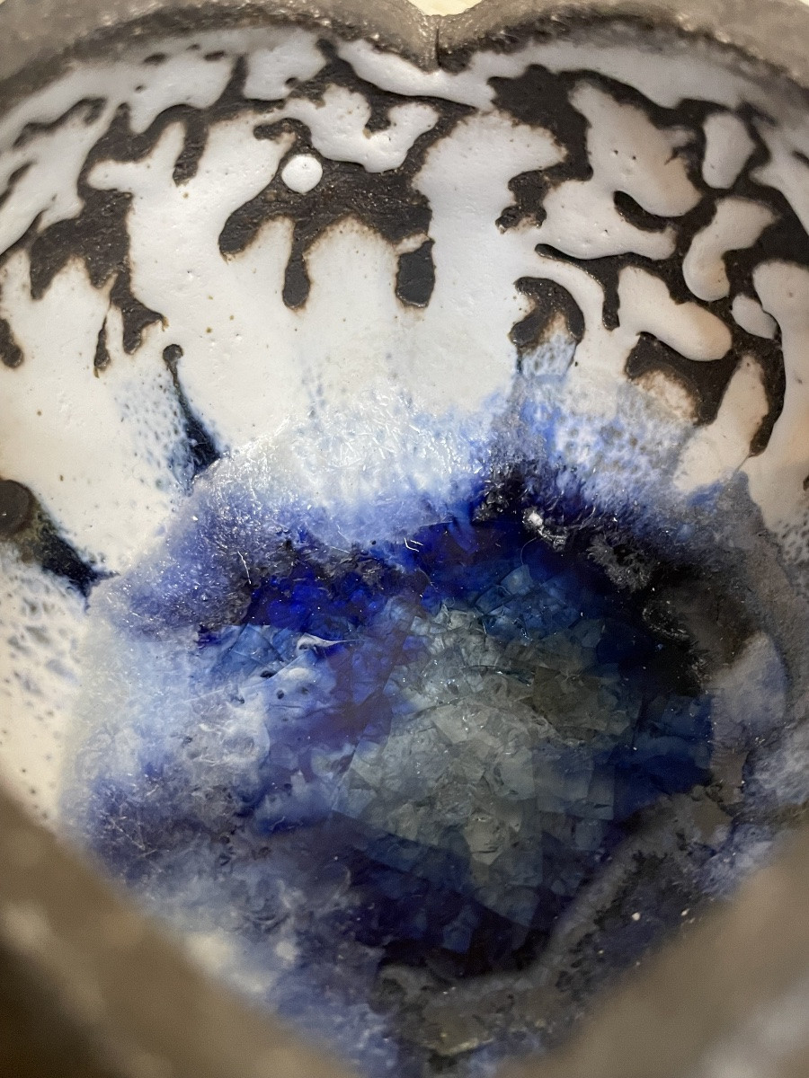 “Bleu Métal” Céramique Claude Agier Mollinari -photo-4