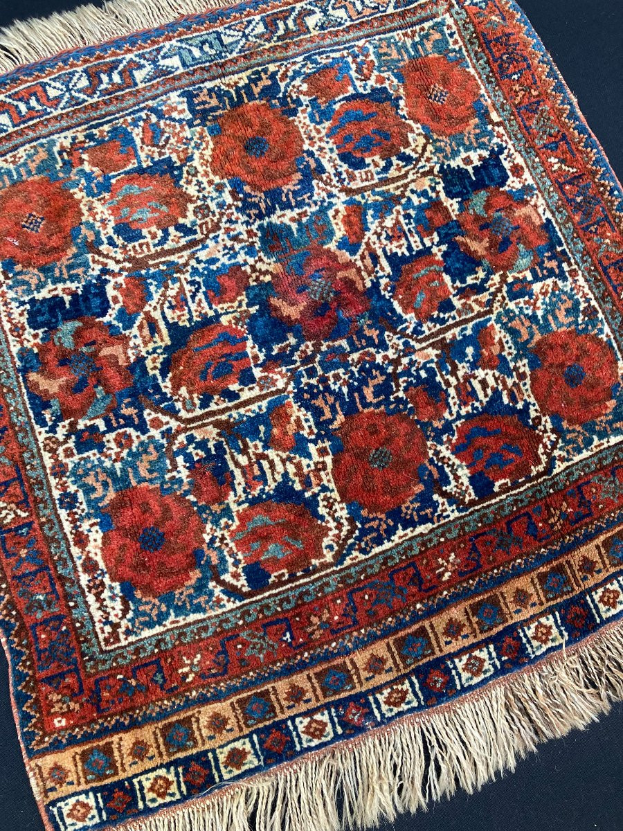 Carpet - Khorjin. Avshar. Persia. Circa 1900. 70 X 68 Cm-photo-2