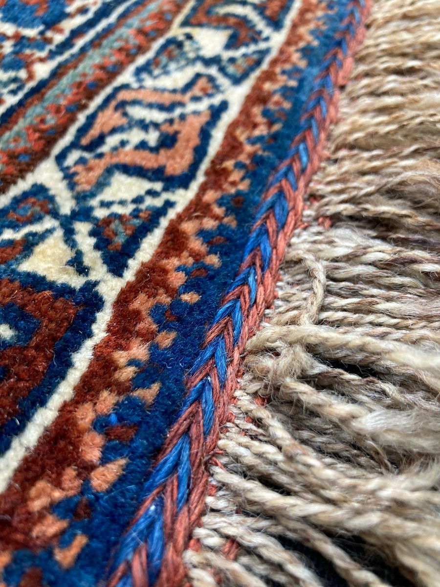 Carpet - Khorjin. Avshar. Persia. Circa 1900. 70 X 68 Cm-photo-4