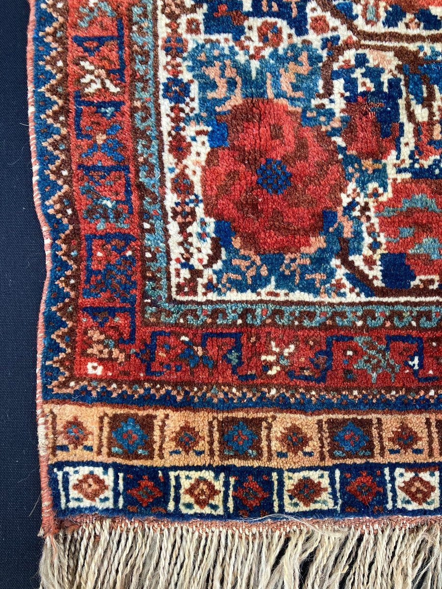 Carpet - Khorjin. Avshar. Persia. Circa 1900. 70 X 68 Cm-photo-2