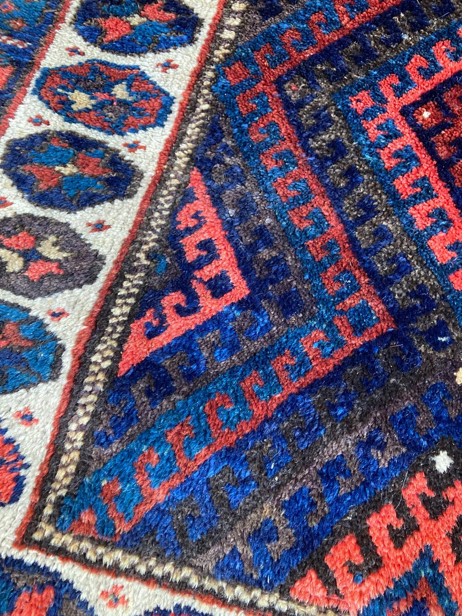 Khorjin / Face de sacoche. Qashqai. Perse. Circa 1900. 100 x 80 cm-photo-1