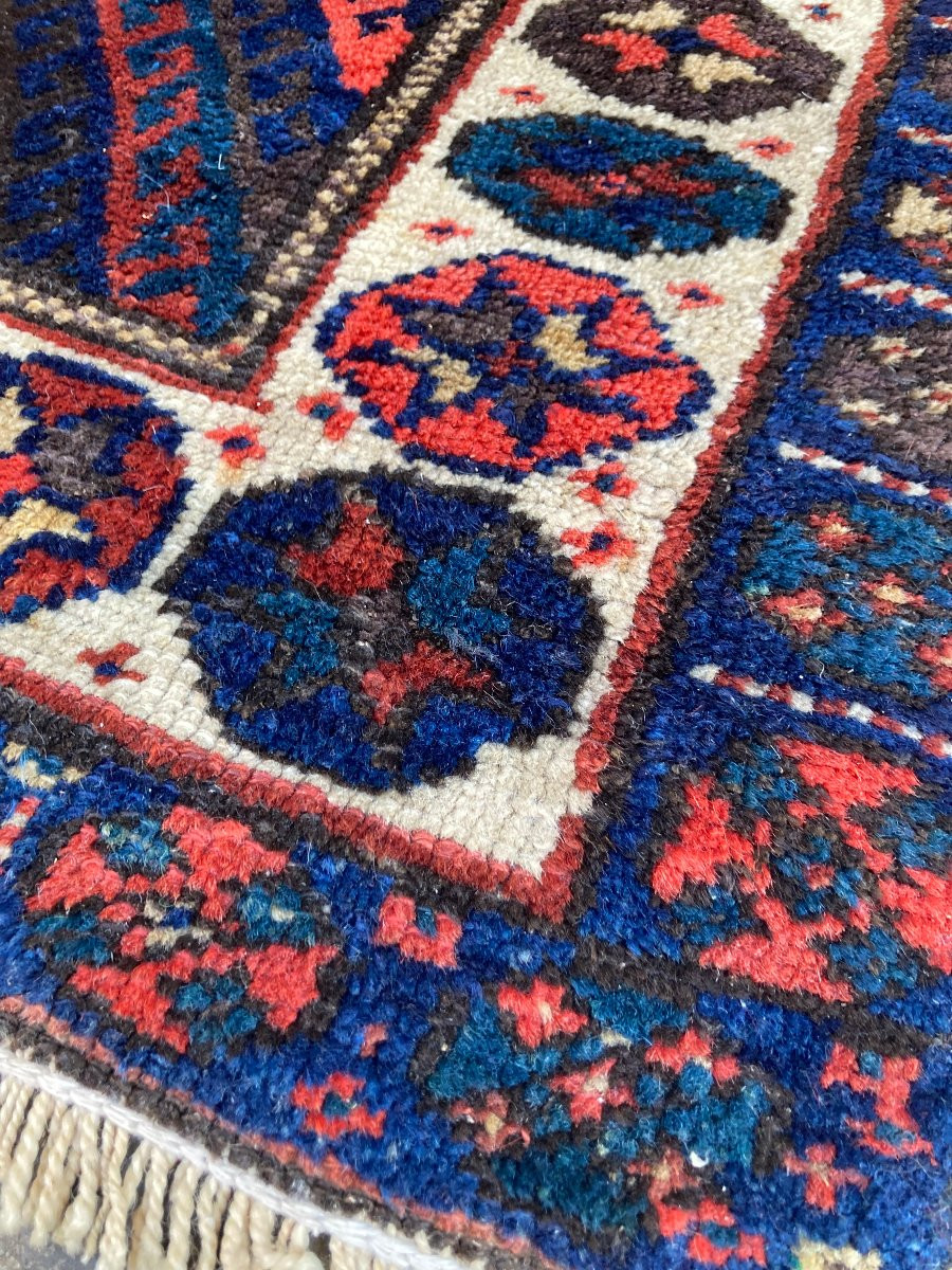 Khorjin / Face de sacoche. Qashqai. Perse. Circa 1900. 100 x 80 cm-photo-2