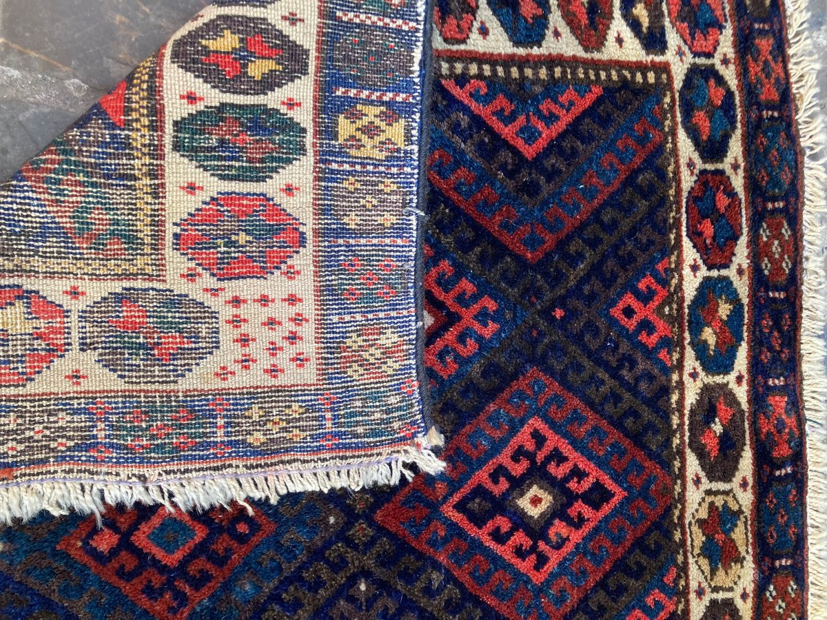 Khorjin / Face de sacoche. Qashqai. Perse. Circa 1900. 100 x 80 cm-photo-3